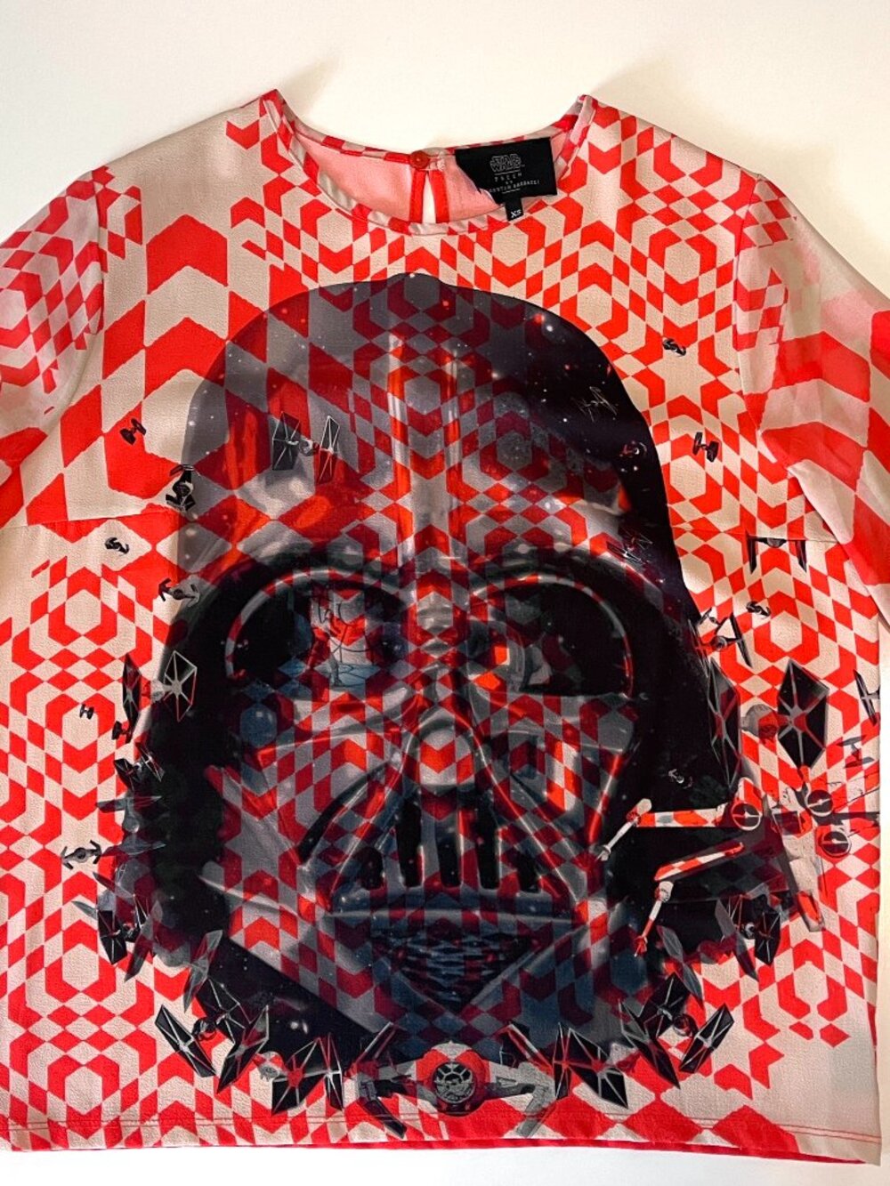 Star Wars x Preen by Thornton Bregazzi Darth Vader Long Sleeve Top Size XS